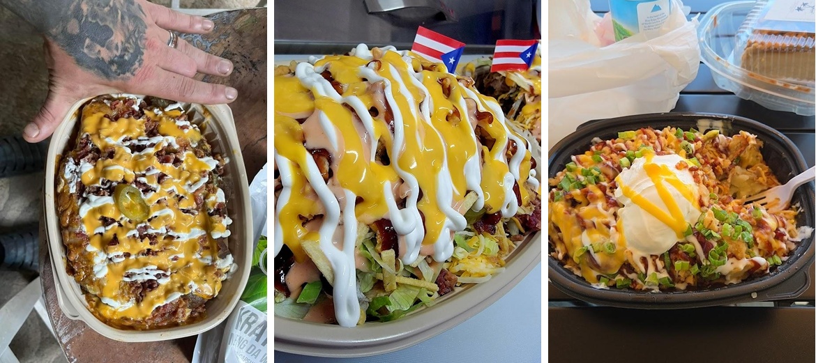 Potato Island Menu